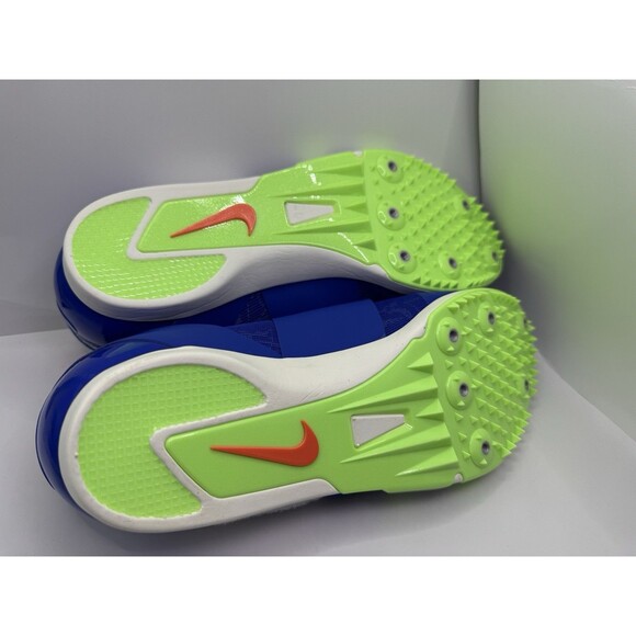 Nike Pole Vault Elite Track & Field Spikes Men Size 9.5 Blue AA1204-400 NEW